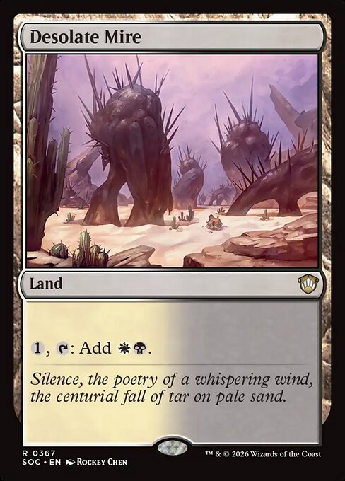 Desolate Mire (Secrets of Strixhaven Commander)