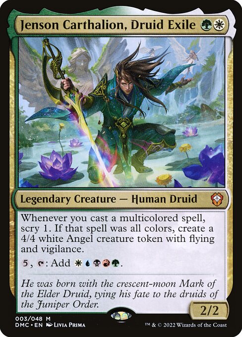 Jenson Carthalion, Druid Exile (Dominaria United Commander)