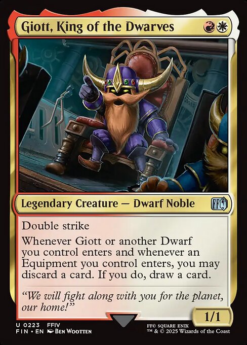 Giott, King of the Dwarves (Final Fantasy)