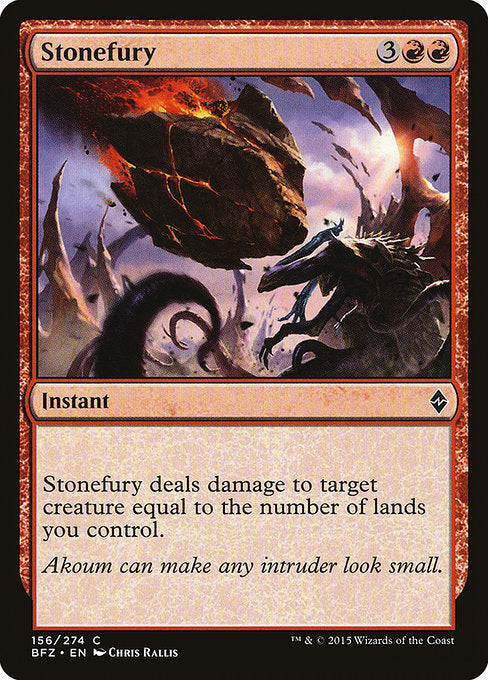 Stonefury (Battle for Zendikar)