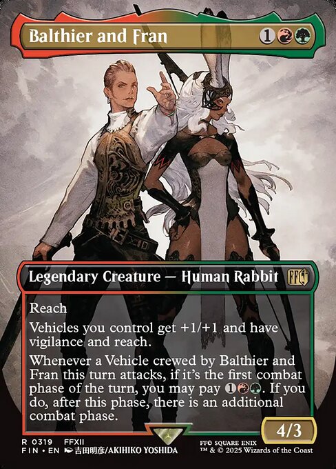 Balthier and Fran (Final Fantasy)