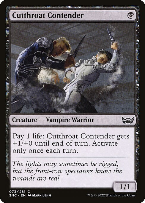 Cutthroat Contender (Streets of New Capenna)