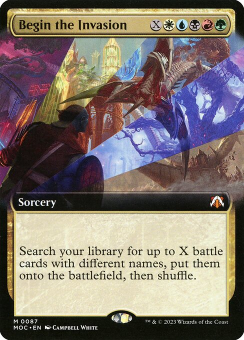 Begin the Invasion (March of the Machine Commander)