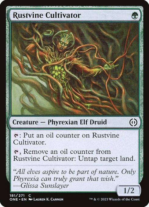 Rustvine Cultivator (Phyrexia: All Will Be One)