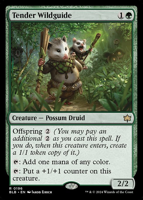 Tender Wildguide (Bloomburrow)