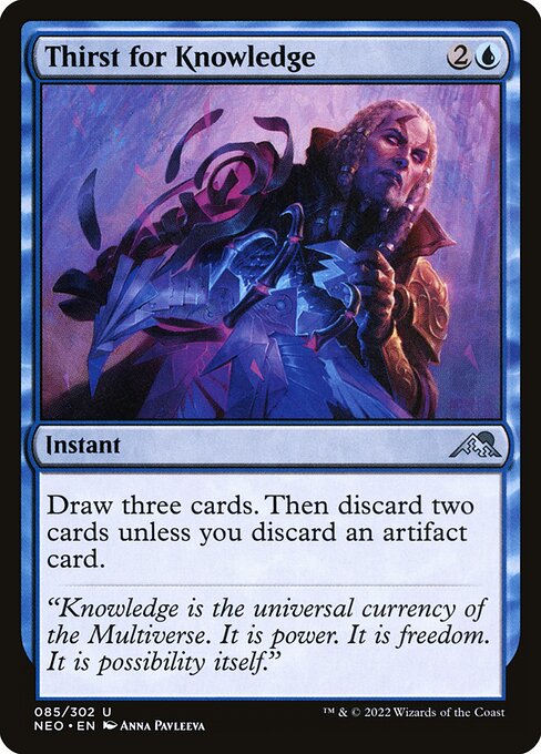 Thirst for Knowledge (Kamigawa: Neon Dynasty)