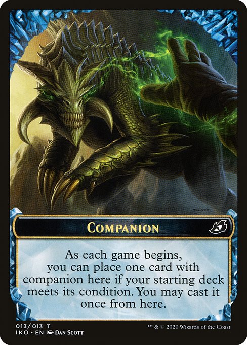 Companion (Ikoria: Lair of Behemoths Tokens)