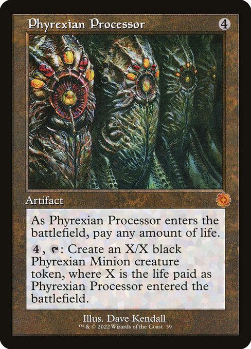Phyrexian Processor (The Brothers' War Retro Artifacts)