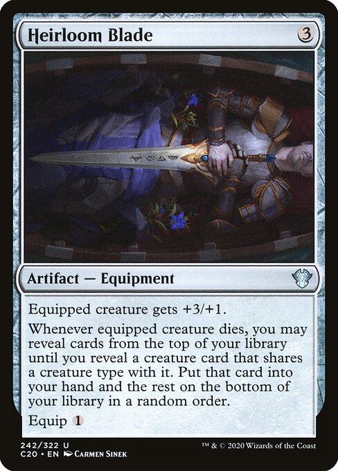 Heirloom Blade (Commander 2020)