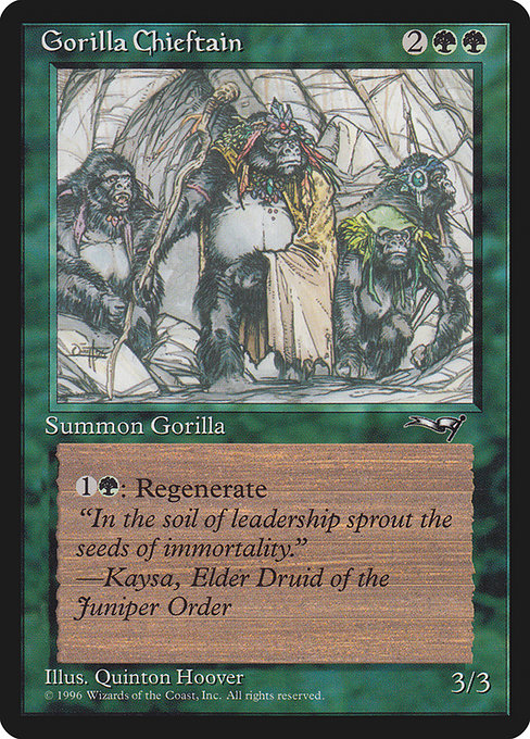 Gorilla Chieftain (Alliances)
