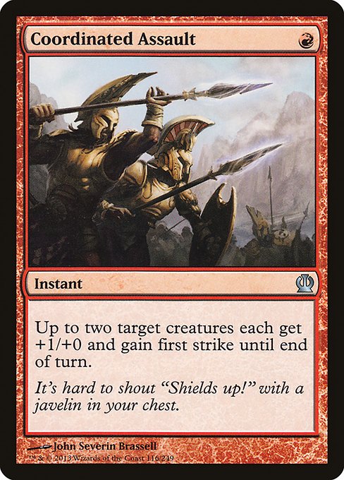 Coordinated Assault (Theros)