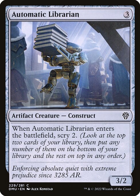 Automatic Librarian (Dominaria United)