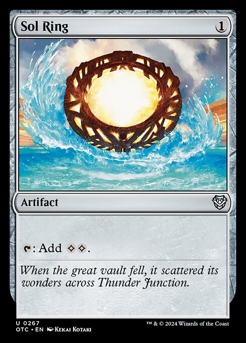Sol Ring (Outlaws of Thunder Junction Commander)