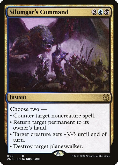 Silumgar's Command (Zendikar Rising Commander)