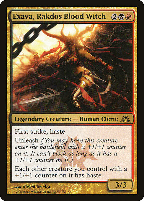 Exava, Rakdos Blood Witch (Dragon's Maze)