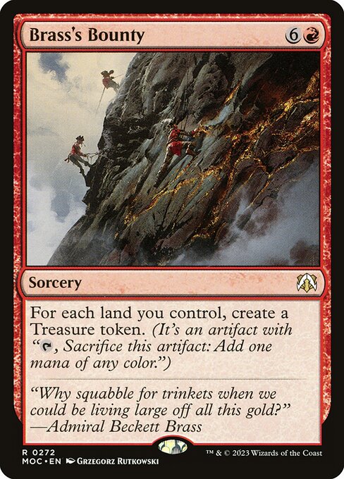 Brass's Bounty (March of the Machine Commander)