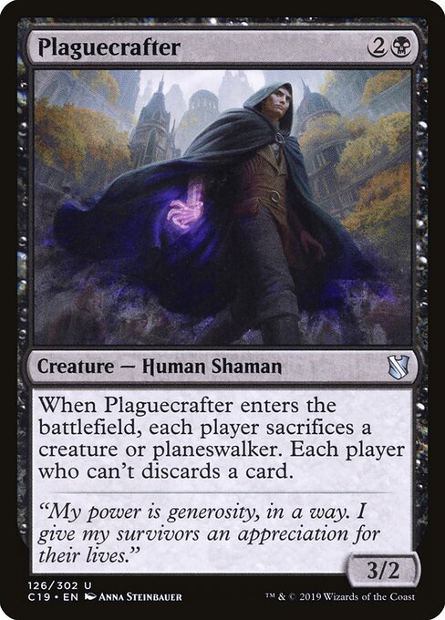 Plaguecrafter (Commander 2019)