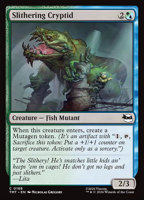 Slithering Cryptid (Teenage Mutant Ninja Turtles)