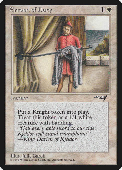 Errand of Duty (Alliances)