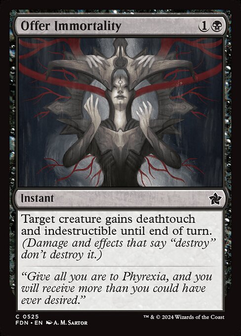 Offer Immortality (Foundations)