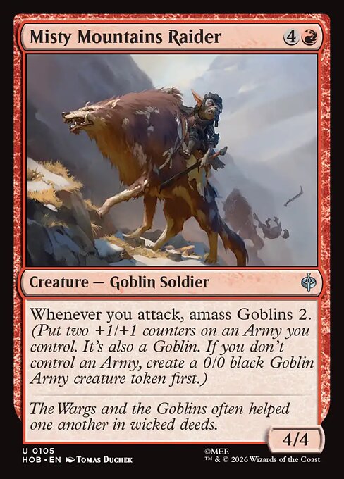Misty Mountains Raider (The Hobbit)