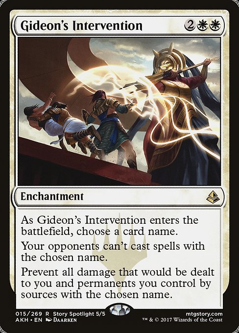 Gideon's Intervention (Amonkhet)