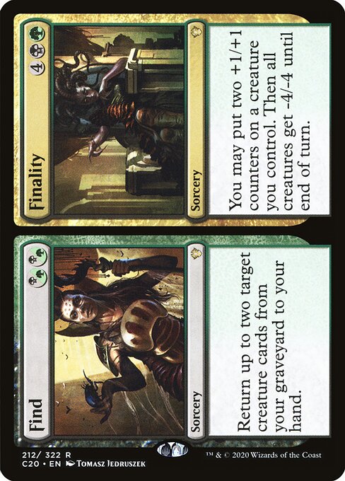 Find // Finality (Commander 2020)