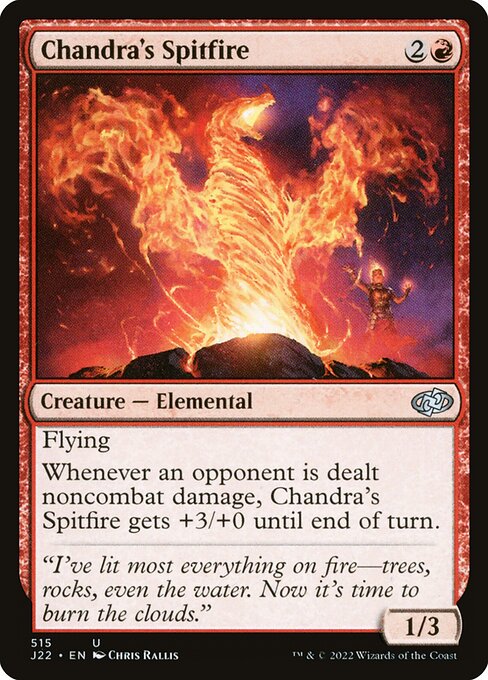 Chandra's Spitfire (Jumpstart 2022)