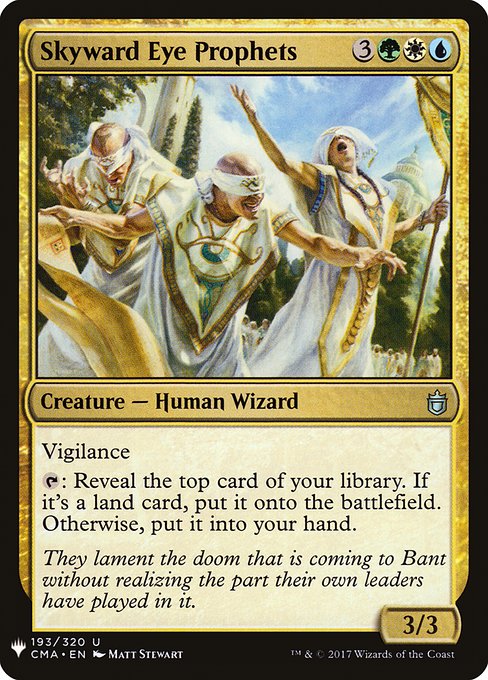 Skyward Eye Prophets (The List)