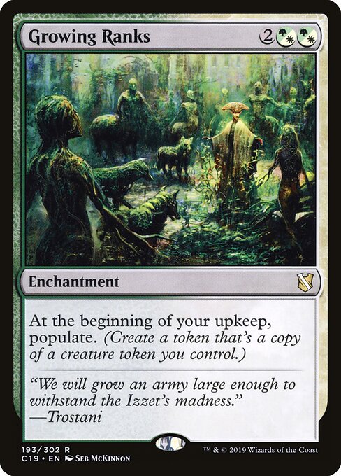 Growing Ranks (Commander 2019)