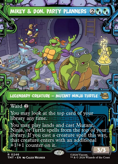 Mikey & Don, Party Planners (Teenage Mutant Ninja Turtles)