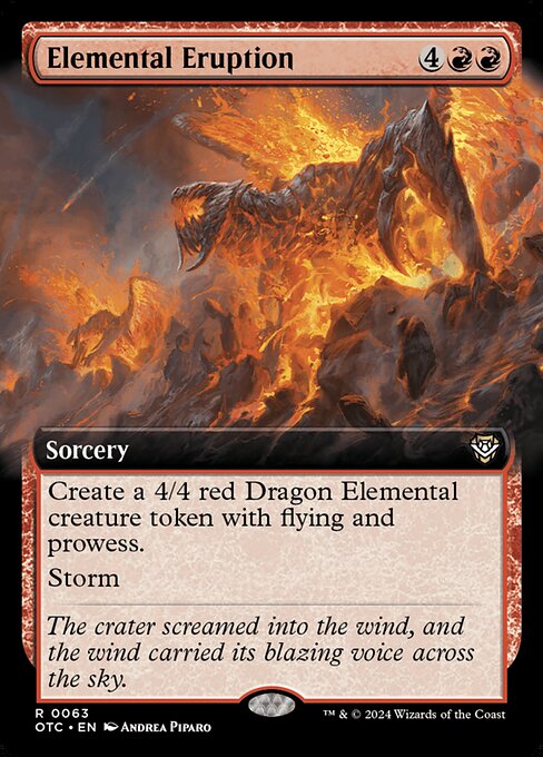 Elemental Eruption (Outlaws of Thunder Junction Commander)