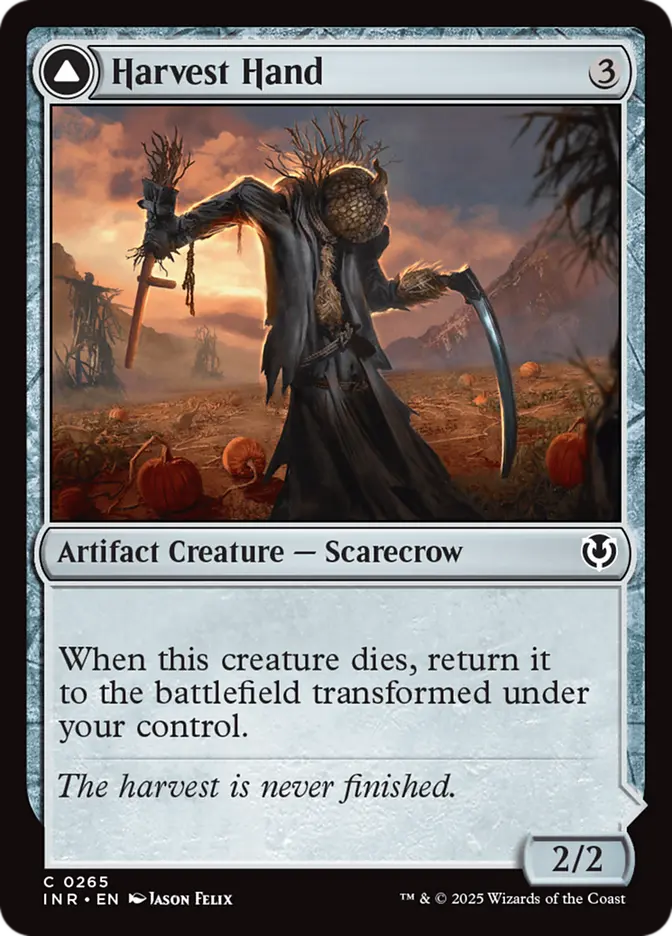 Harvest Hand // Scrounged Scythe (Innistrad Remastered)