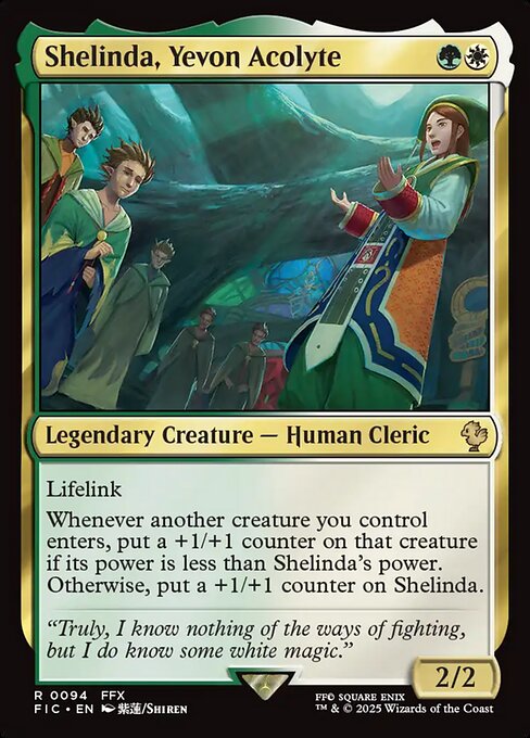 Shelinda, Yevon Acolyte (Final Fantasy Commander)