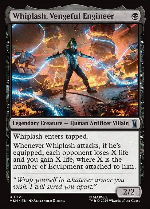 Whiplash, Vengeful Engineer (Marvel Super Heroes)