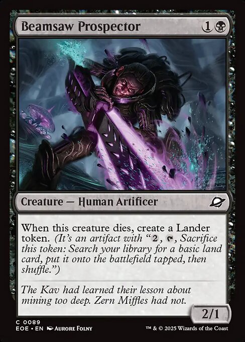 Beamsaw Prospector (Edge of Eternities)