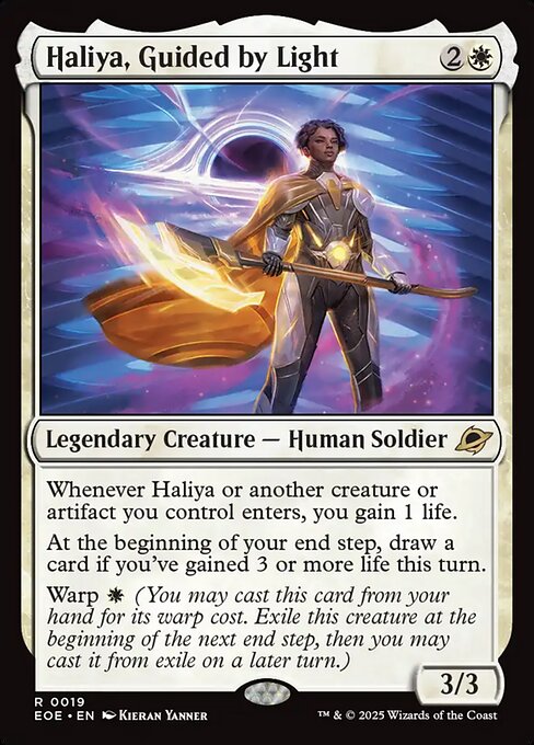 Haliya, Guided by Light (Edge of Eternities)