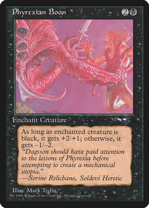 Phyrexian Boon (Alliances)
