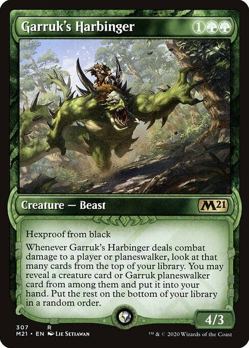 Garruk's Harbinger (Core Set 2021)