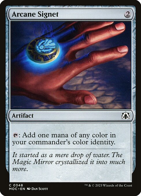 Arcane Signet (March of the Machine Commander)