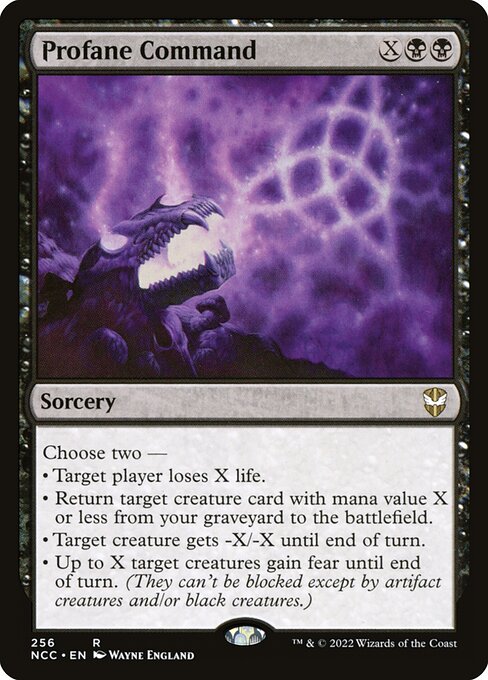 Profane Command (New Capenna Commander)