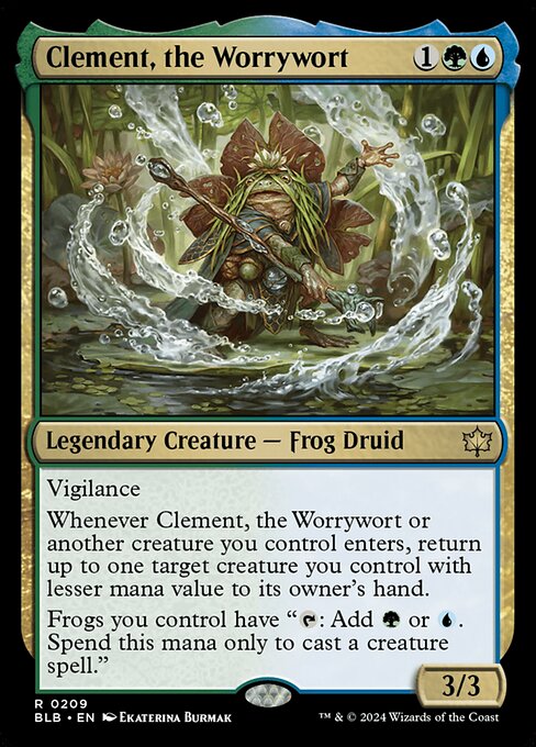 Clement, the Worrywort (Bloomburrow)