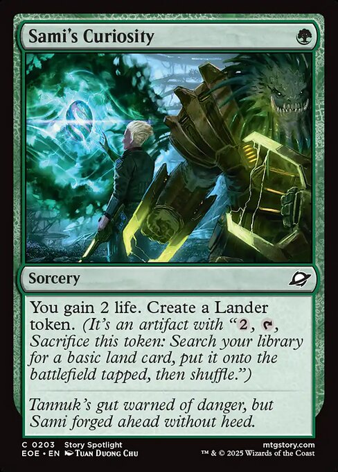 Sami's Curiosity (Edge of Eternities)