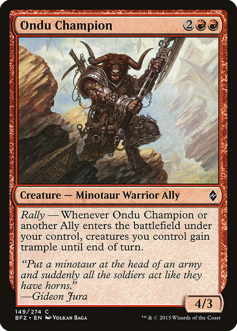 Ondu Champion (Battle for Zendikar)