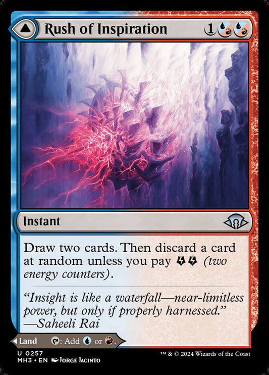 Rush of Inspiration // Crackling Falls (Modern Horizons 3)