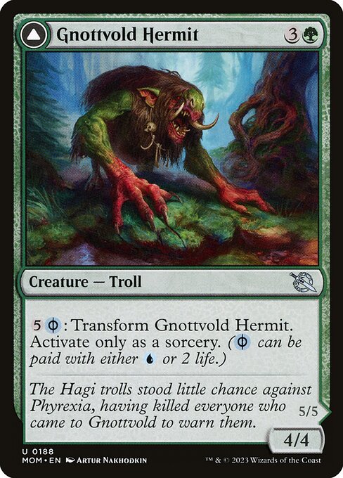 Gnottvold Hermit // Chrome Host Hulk (March of the Machine)