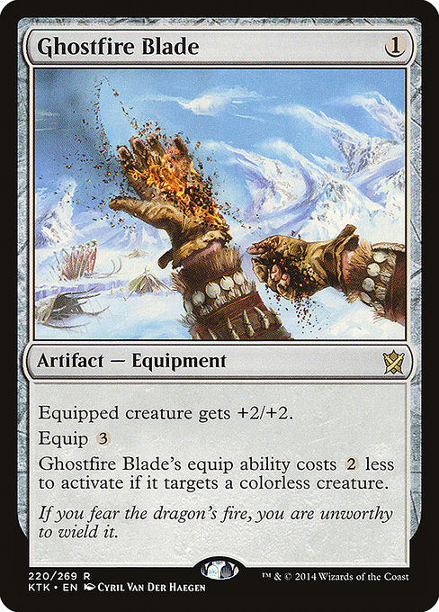 Ghostfire Blade (Khans of Tarkir)