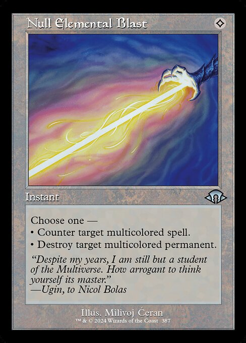 Null Elemental Blast (Modern Horizons 3)