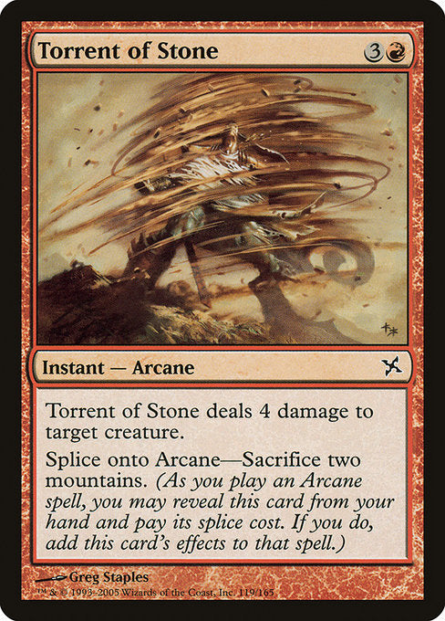 Torrent of Stone (Betrayers of Kamigawa)