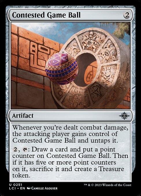 Contested Game Ball (The Lost Caverns of Ixalan)